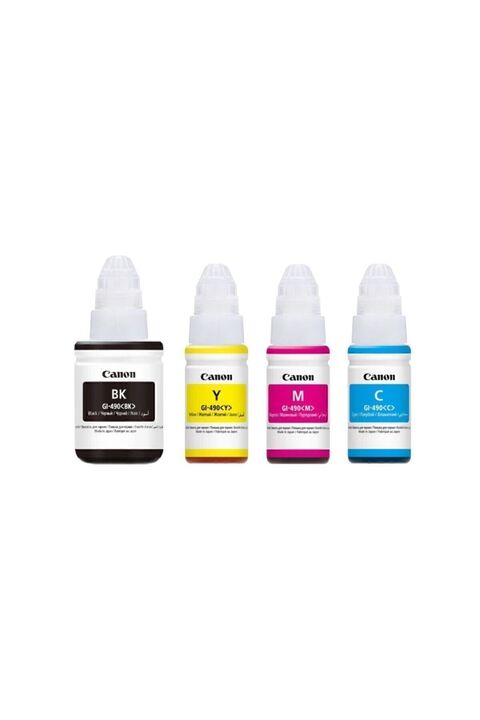 Canon Mürekkep Seti Orijinal G3411 Orijinal G2411 G1411 4 Renk