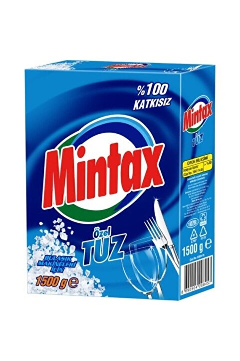 Mintax Bulaşık Makinesi Tuzu 1.5kg