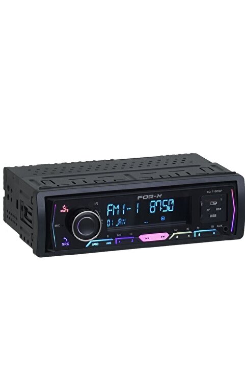 For-X 4x60w Dsp Control Işlemcili Profesyonel 8 Rca Çıkışlı Ambiyans Ekran Oto Teyp Xq-710 Dsp v2