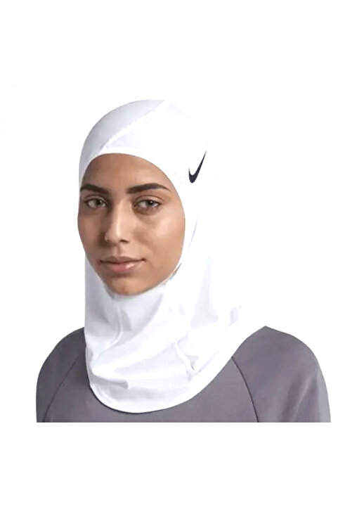 Nike Pro Hijab 2.0 Unisex Beyaz Sporcu Başörtüsü N.000.3533.101.ML