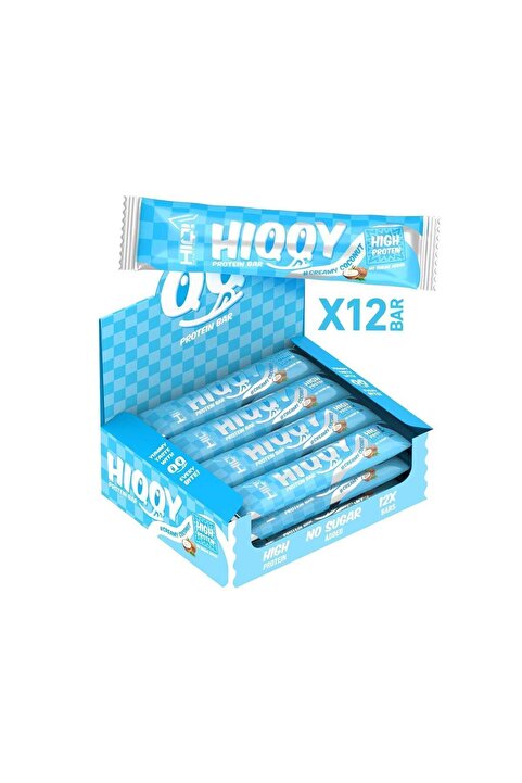 HIQ Nutrition HIQ Hiqqy Protein Bar 12*55g Creamy Coconut