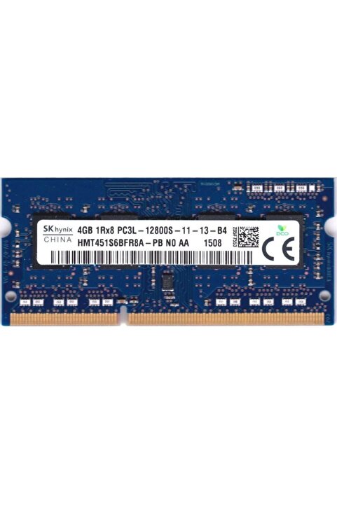 Genel Markalar Hmt451s6bfr8a-pb No Aa 4 Gb Ddr3 1600 Mhz Pc3l 1.35v Notebook Ram