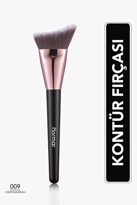 Flormar Ucu Eğimli Elips Kontür Fırçası - Contour Brush - 009 - 8690604597741