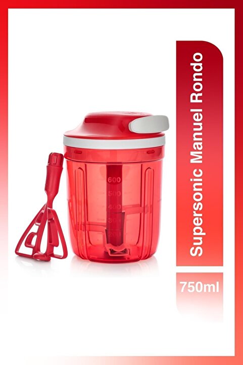 Tupperware Supersonic Manuel Rondo 750 öl Süper Şef Mutfak Robotu