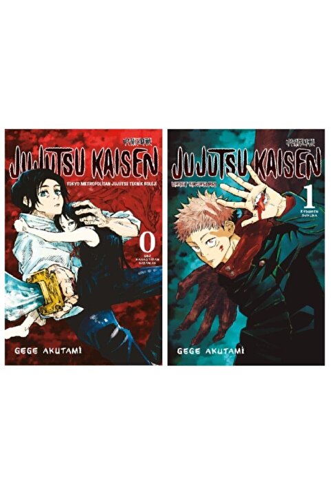 Gerekli Şeyler Yayıncılık Jujutsu Kaisen 0. Ve 1. Ciltler Manga Seti - Gege Akutami