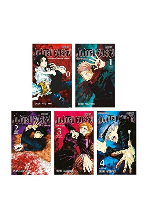 Gerekli Şeyler Yayıncılık Jujutsu Kaisen 0-1-2-3-4. Ciltler Manga Seti