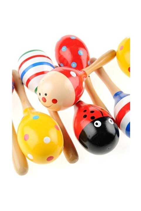 Learning Toys 5'li Ahşap Marakas Seti