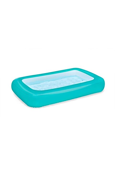 Bestway 165x104x25CM Şişme Tabanlı Çocuk Havuzu 51115 Yeşil