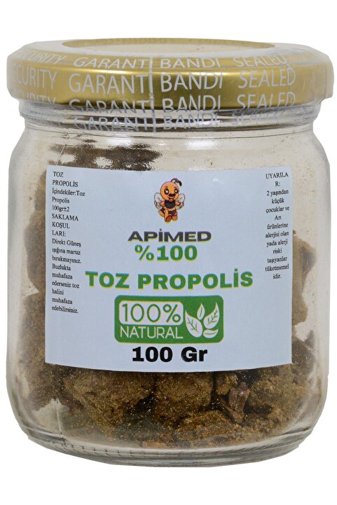 APİMED TOZ PROPOLİS (100GR) EFSANE BESİN