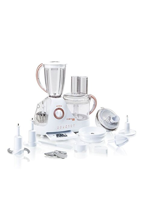 Arnica Prokit 444 Plus GH21021 Compac Mutfak Robotu 800W Rose