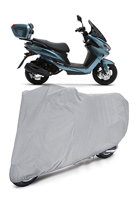 Breen Rks Newlıght 125 Pro Branda Motosiklet Branda Motor Brandası Arka Çanta Uyumlu