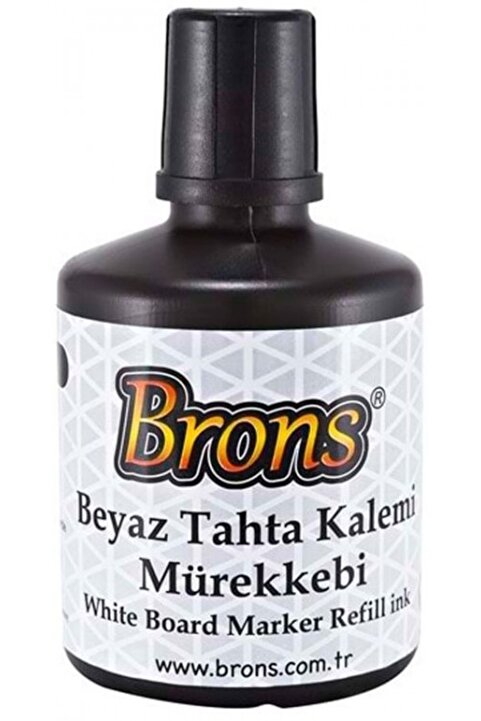 Genel Markalar TAHTA KALEM MÜREKKEBİ SİYAH 100 CC BR-353