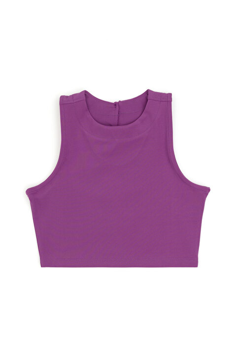 U.S. Polo Assn. Kız Çocuk Mor Bustiyer 50284506-VR038