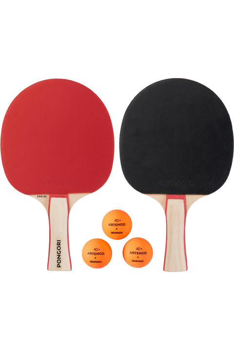 Decathlon Pongori Masa Tenisi Seti: PPR 130 Raket + 3 Top