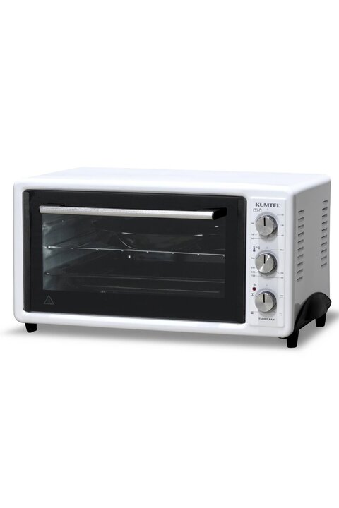 KUMTEL Beyaz Turbo 40 Litre Mini Fırın Lx-3525