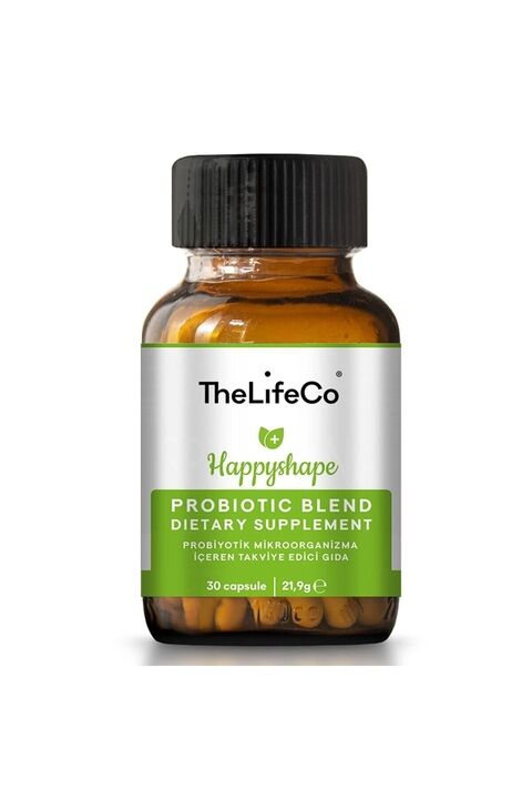 TheLifeCo Happyshape Probiyotik 30 Kapsül