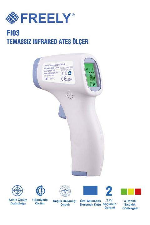 Freely Ateş Ölçer Temassız