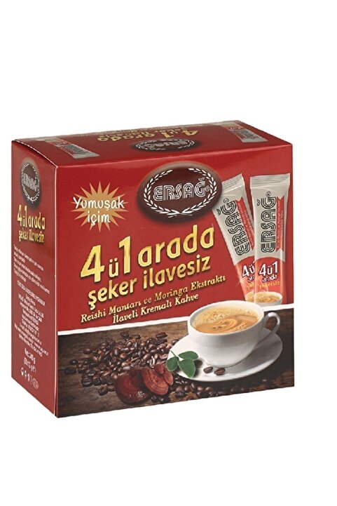 Ersağ Yumuşak İçim 4 ü 1 Arada Kahve (Tek İçimlik)