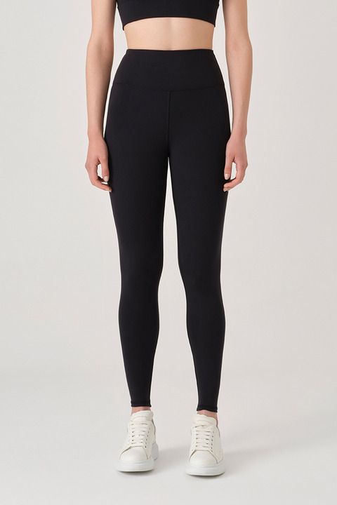 UP&FIT Comfort Yüksek Bel Tayt Black