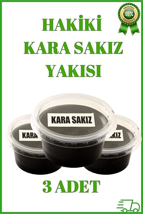 Aktarzane Doğal Karasakız Yakısı Kara Sakız Yakısı 3'lü