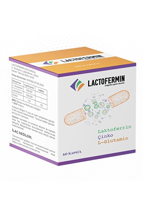 Genel Markalar Lactofermin Laktoferrin - Glutamin - Çinko 60 Kapsül