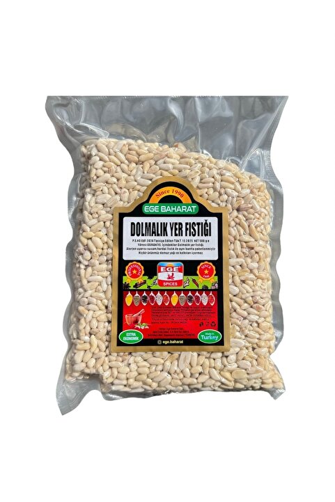 EGE BAHARAT Dolmalık Yer Fıstık 100 gr Net
