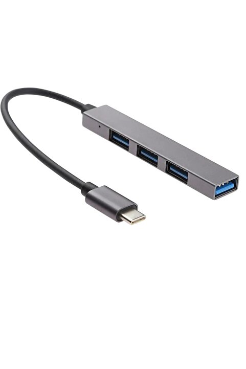 Anunnaki Type-c To Usb 3.0 Hub 4 Port Çoklayıcı Macbook Ile Uyumlu Çoğaltıcı Type C To Usb Hub Converter Hub