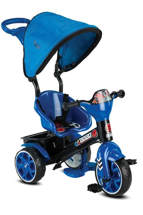Babyhope Bobo Speed Tenteli İtmeli 3 Teker Bisklet
