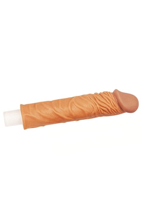 Erolife Melez Renk Penis Kılıfı Uzatmalı Prezervatif 5 cm