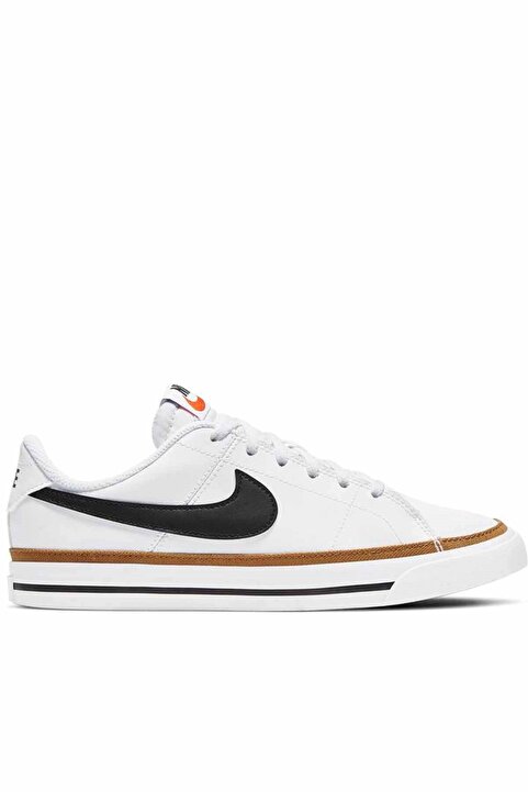 Nike Court Legacy (Gs) Kadın Yürüyüş Koşu Ayakkabı DA5380-102-BEYAZ-SYH