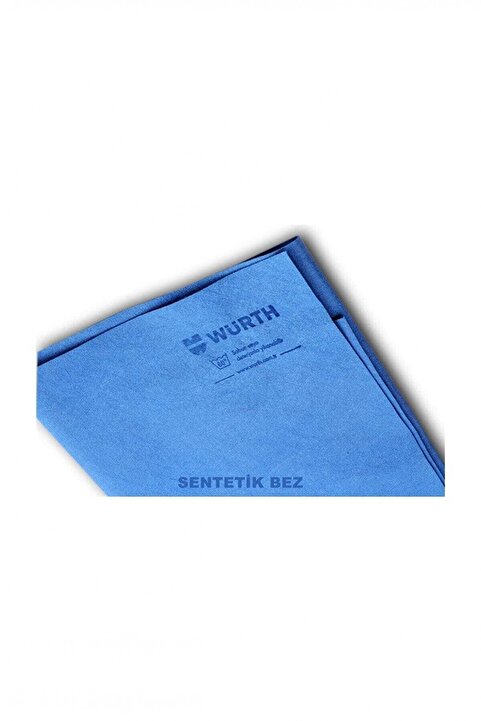 Würth Sentetik Güderi Bez - 38x60 cm - Mavi - 130 gr