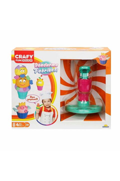 Genel Markalar 30950 Crafy Dondurma Fabrikası 200 g 29 Parça - Kırmızı