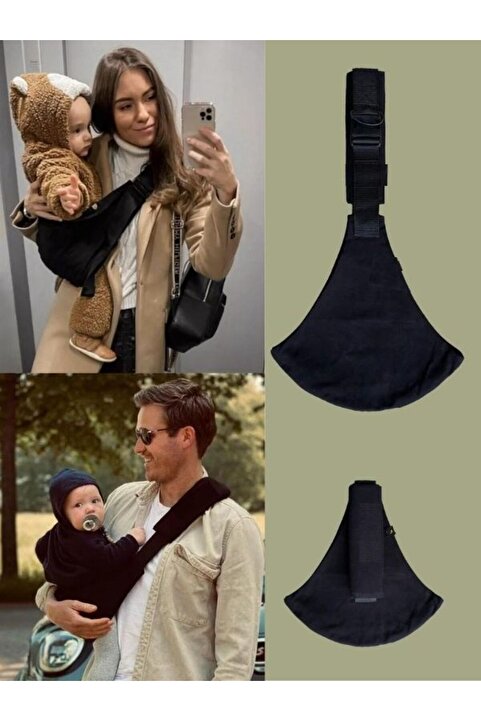 OPTİZON LACİVERT RENK Pratik ayarlanabilir Bebek Taşıyıcı, Çocuk Taşıyıcı Ana Kucağı - 10 Ay - 4 Yaş (18 Kg)