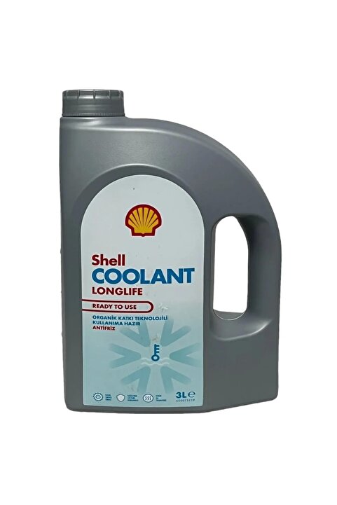 Shell Long Life Antifriz 3 Lt -37 Kullanıma Hazır-kırmızı