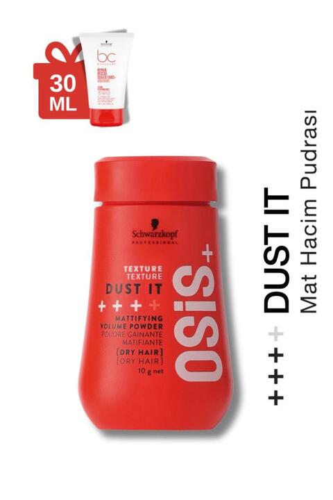 Osis Dust It Güçlü Tutuş Mat Hacim Saç Pudrası 10g + BC Kırık Uç Önleyici Serum 30ml
