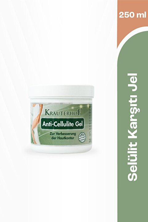 Krauterhof Selülit Karşıtı ve Sıkılaştırıcı Jel 250 ml - Kafein + Karnitin