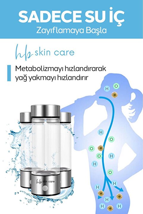hb skin care Hidrojenli Su Cihazı Suyun Hidrojen Seviyesini Artırabilen Cihaz Sağlık Güzelik zayıflamak