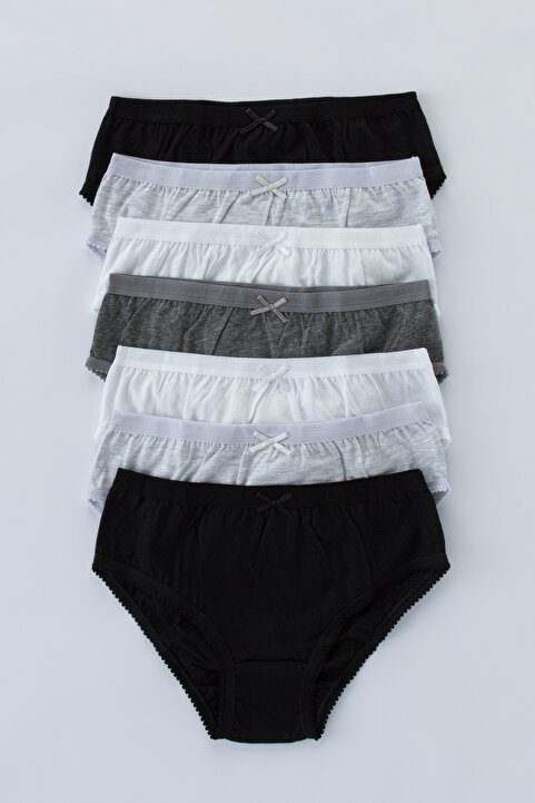 Penti Kız Çocuk Monochrome 7li Slip Külot