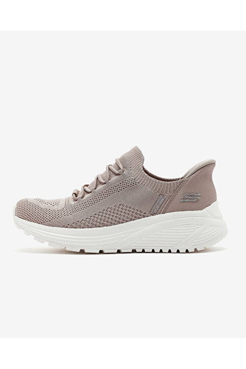 Skechers Bobs Sparrow 2.0 - Lucky Run Kadın Bej Spor Ayakkabı 117620 Tpe