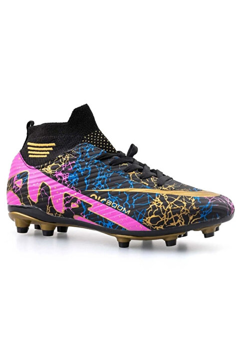 Techsport Laliga Air Unisex Halı Saha Ve Çim Zemin Kramponu Çoraplı Renkli