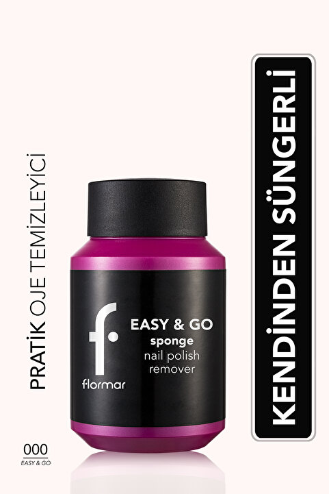 Flormar Pratik Süngerli Oje Çıkarıcı - Nail Polish Remover - 000 - 8682536034289