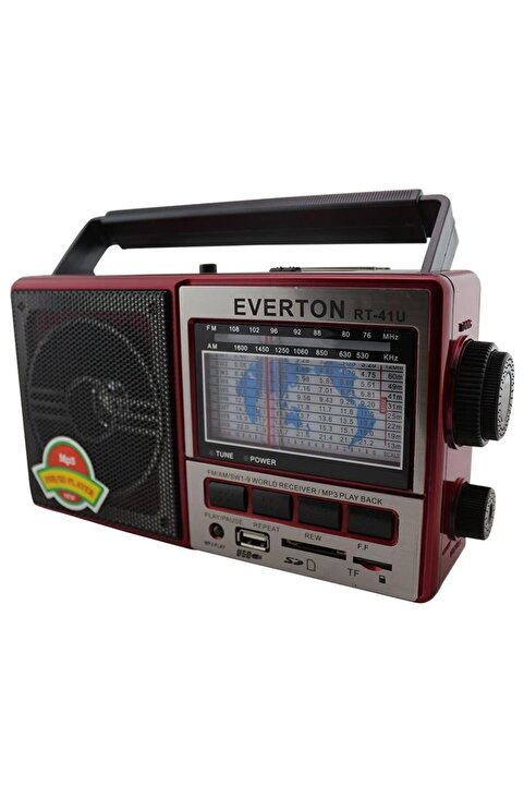 Everton Usb Sd Fm Sw3 Radyo Rt-41bt