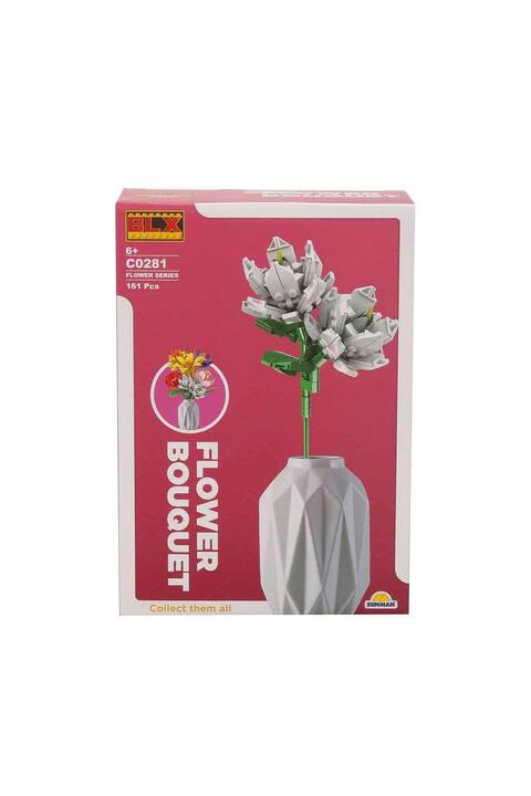 Sunman BLX Çiçek Buketleri C0281 - Beyaz Çiçek 161 Parça