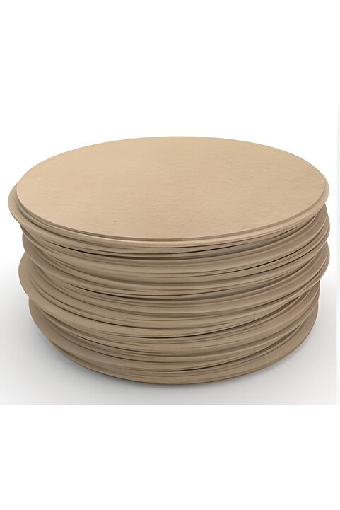 Genel Markalar 30 Cm 6 Adet Naturel Ahşap Supla Tahtası Ham, Beyaz ve Ahşap Mdf Ahşap