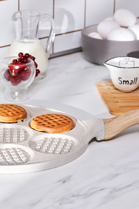 Karaca Mutfaksever Biogranit Döküm Waffle Pankek Tava 26 Cm