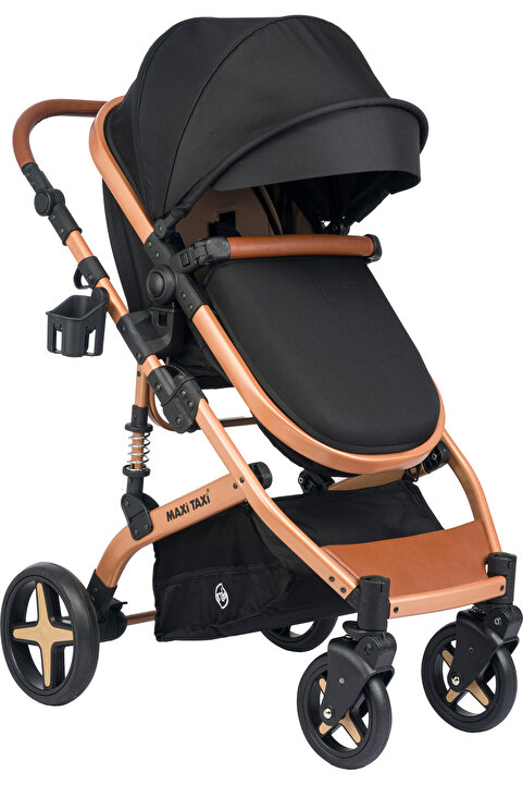 Maxi Taxi  Fast Pro Travel Sistem Bebek Arabası - Gold Black