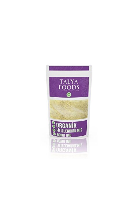 TALYA FOODS Organik Filizlenmiş Nohut Unu 500gr
