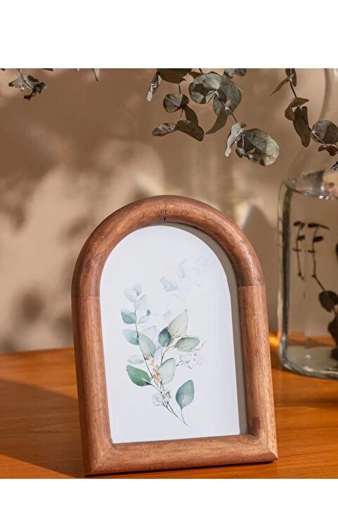 LC Waikiki LCW HOME Kahverengi Ayaklı Dekoratif Fotoğraf Çerçevesi 17 Cm