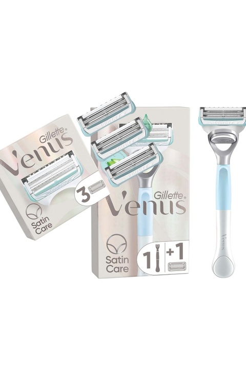 Gillette Venus Bikini Bölgesi Tıraş Makinesi Ve 1 Adet Yedek Başlık + Bikini Bölgesine Özel 3 Adet Yedek Başlık