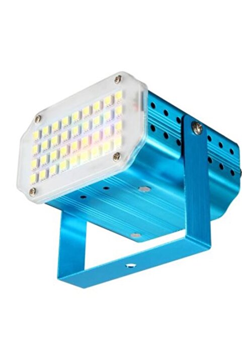 DJ PRO 36 LEDLİ RGB RENKLİ SESE DUYARLI/AUTO STROBE IŞIK